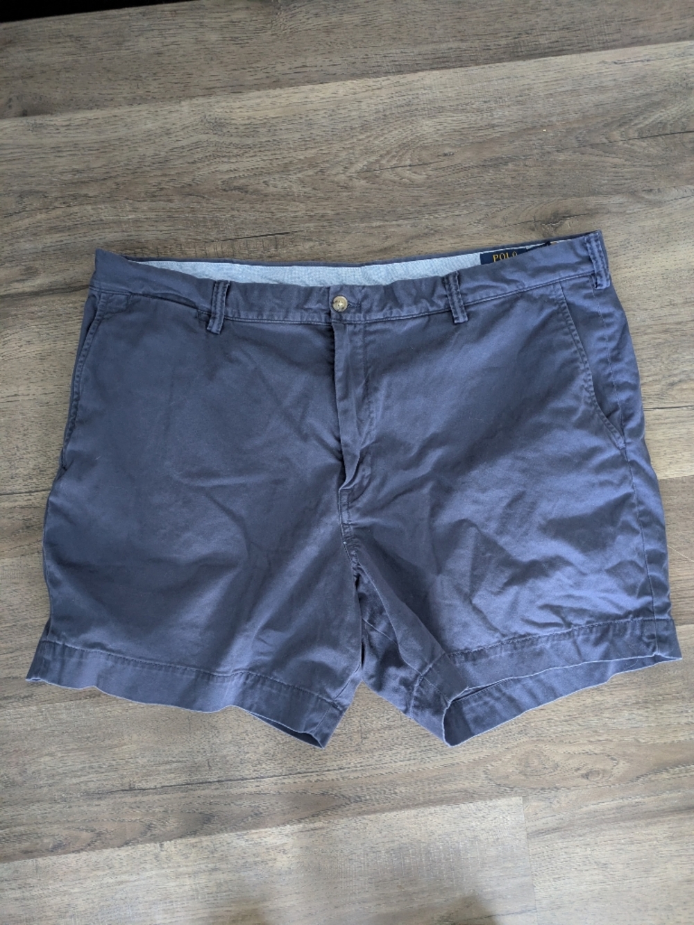 Polo by Ralph Lauren Navy Flat Front Men’s Shorts